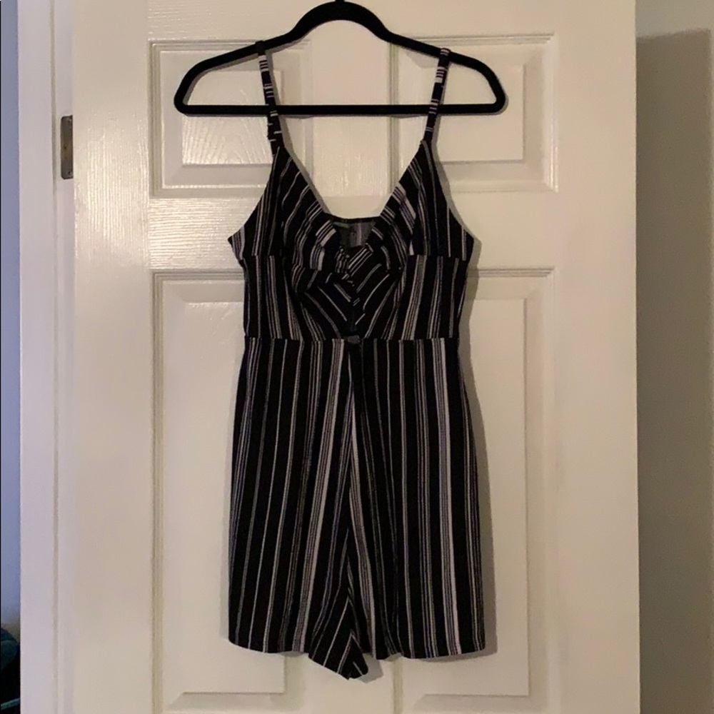 Striped Romper